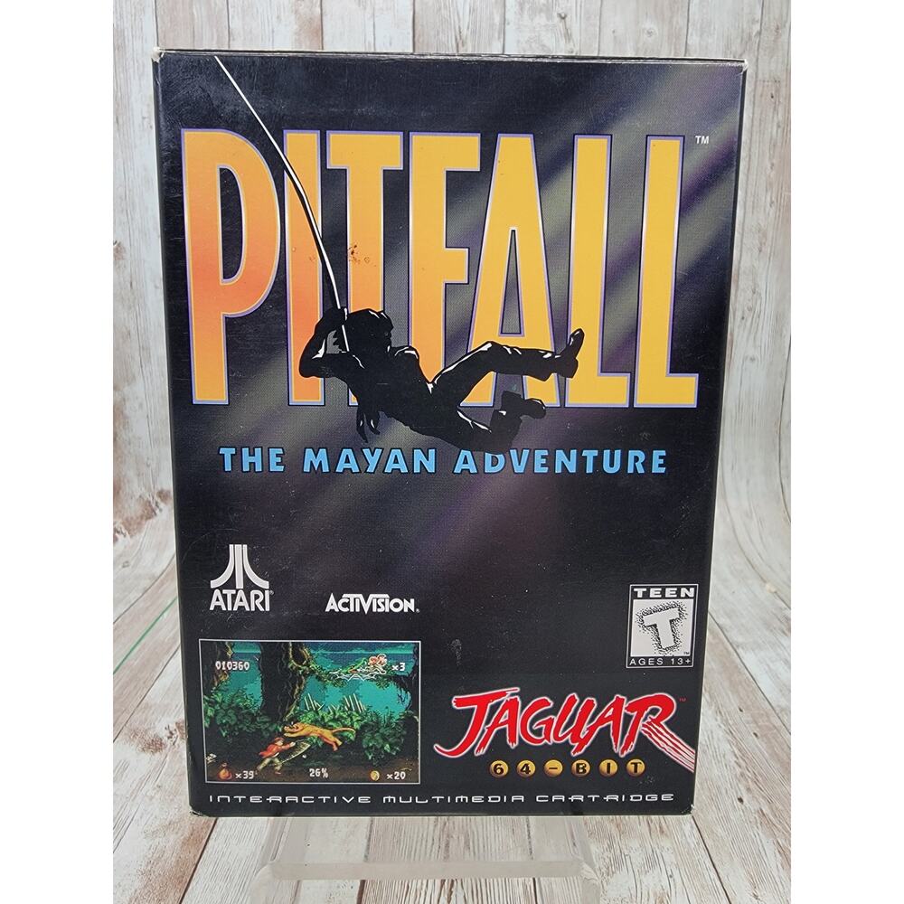 Pitfall The Mayan Adventure Atari Jaguar Complete In Box With Manual